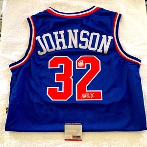 Magic Johnson signed Jersey